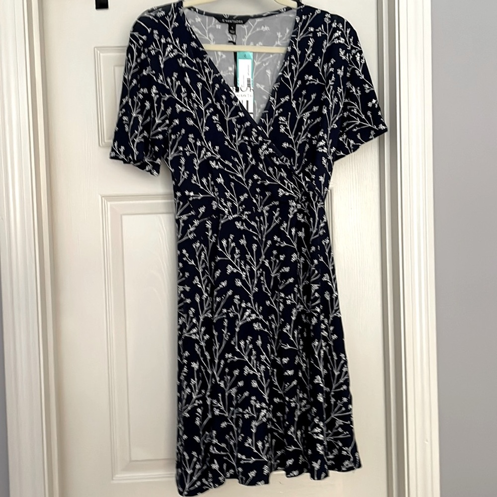 Elisse Knit Surplice Dress